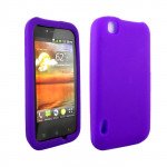 Wholesale LG Maxx MyTouch Silicone (Purple)